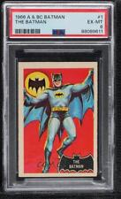 1966 A&BC Batman Black Bat Batman #1 PSA 6 0nr3 picture
