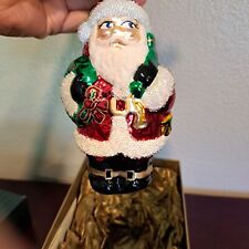 WATERFORD HOLIDAY HEIRLOOMS 1998 ST NICK 103952 CHRISTMAS ORNAMENT picture