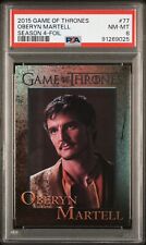 Oberyn Martell 2015 Game Of Thrones Season 4 Parallel Foil PSA 8 NM-MT #77 picture