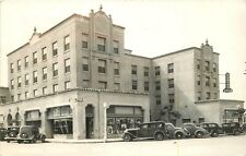 Postcard RPPC 1948 Texas Weslaco Hotel Cortez automobiles 23-13173 picture
