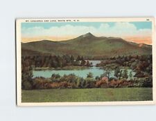 Postcard Mt. Chocorua & Lake White Mountains New Hampshire USA picture