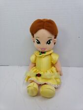 Disney Beauty & The Beast BELLE 12” Plush Take A Long Fisher Price Embroidered picture