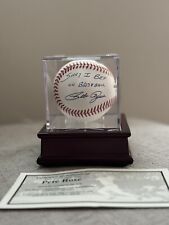 Pete Rose Signed 