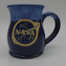 NEW DENEEN POTTERY BLUE NASA COFFEE CUP MUG 2024 picture