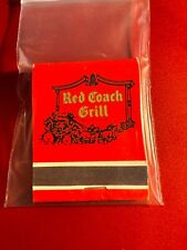 MATCHBOOK - RED COACH GRILL - IN THE NORTHEAST - UNSTRUCK picture