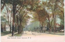 Syracuse West Genesee Street Hand Colored Rotograph 1910 NY  picture