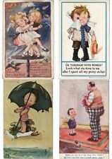 CHILDREN ARTIST SIGNED Mostly BRITISH with BETTER 100 Vintage Postcards (L3148) picture