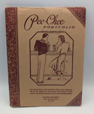 Vntg c1950's Pee-Chee No. 7500 School Paper Folder, Soda Fountain HyTone Prod picture