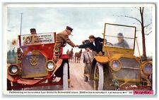 c1910's EMF 30 Pathfinder Glidden Tour Detroit To Denver Advertising Postcard picture