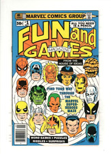 FUN AND GAMES #1 NM-, untouched puzzles, Hulk, Thor, Marvel Comics Group 1979 picture