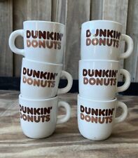 Vintage Dunkin' Donuts Coffee Diner Restaurant Ware Mayer Ceramic Coffee Mug Set picture
