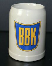 Vintage BBK Bayerische Brauerei Kaiserslautern Ceramic Beer Mug Stein .5L GERZ picture