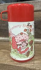 Vintage 1980 Aladdin STRAWBERRY SHORTCAKE Thermos~Made in USA picture