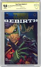 Teen Titans Rebirth #1 Meyers NYCC Variant CBCS 9.8 SS Jonboy Meyers 2016 picture