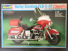 Revell Model 1/12 Harley-Davidson FLH-C-80 Classic with Jackson Pocket Racer picture