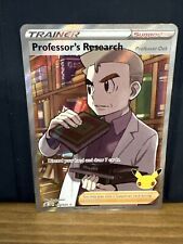 Pokemon Card Professor's Research 024/025 Full Art Celebrations Near Mint picture