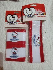 NEW: Hello Kitty 40th Anniversary Headband & Wrist Band Sealed Original Package picture