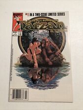 Tarzan of the Apes comic set 1-2 Lot 1984 Movie Adaptation Greystoke Burroughs picture