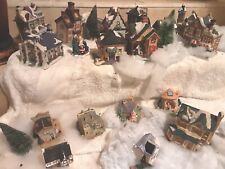A Little Village, Perfect For The Season. 17 Little Houses, The Large Houses Up picture
