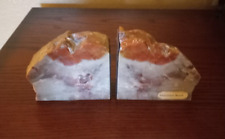 Beautiful Pair of Vintage Arizona Petrified Wood Bookends picture