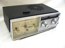 General Electric Vintage 1960's Radio Alarm Clock RARE Excellent Clean FAST SHIP picture