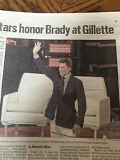 Tom Brady Hall of Fame Newspaper Boston Herald June 13 2024 New England Patriots picture