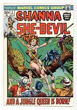 Shanna The She-Devil #1 GD+ 2.5 1972 picture