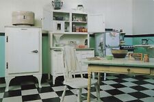 Postcard Kitchen Setting from early 1930s Home Arts Exhibit Henry Ford Museum picture