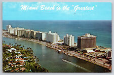 Vintage Postcard Miami Beach is the Greatest picture
