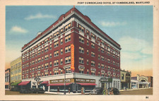 Fort Cumberland Hotel At Cumberland Maryland Postcard picture