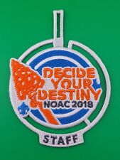 Decide Your Destiny NOAC 2018 Staff OA Order Of The Arrow Patch BSA NEW picture