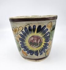 Vintage Folk Art Pottery 4 1/2