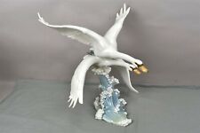Hutschenreuther Porcelain 'Swans in Flight' or 'Swan Group' Hans Achtziger Rare picture
