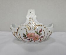 Vintage Porcelain Decorative Floral Basket picture