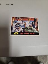 Genuine 1962 Mars Attacks Topps Bubbles  Card - #26 The Tidal Wave picture