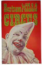 Vintage 1947 Bertram Mills Circus 12-page Program Booklet for Great Britain Tour picture