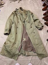ORIGINAL WWII US ARMY OFFICER M1938 TRENCH JACKET COAT-SIZE MEDIUM 40R picture