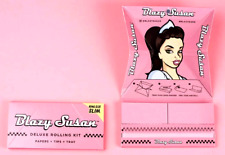 Blazy Susan Deluxe Rolling Kit 32 King Size Slim Papers, 32 Filters + 1 Tray USA picture