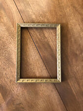 VTG 1950's Wood  Picture Frame, Circle Pattern,  Holds 5