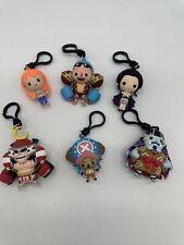 One Piece Blind Bag Series Figural Key Chain Clips Lot Of 6 picture