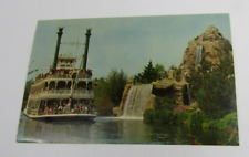 VTG Post Card Mark Twain Steamboat Disneyland The Magic Kingdom picture