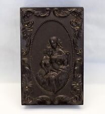 Dual 1/9 Plate Thermoplastic FAMILY PARTY Case w/ (2) AMBROTYPE Photographs MEN picture