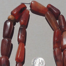 27 inch 70cm strand old agate carnelian stone beads nigeria #5050 picture