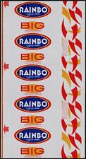 Vintage bread wrapper RAINBO BIG Dallas and Ft Worth Texas unused new old stock picture
