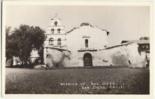 San Diego, CA - RPPC - Mission picture