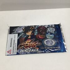 Yu-Gi-Oh Dog Tags Pack Includes 1 Dog Tag & 1 Sticker Inside Vintage 2008 picture