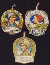 1917 - JOURNÉE DE L'ARMÉE D'AFRIQUE ET DES TROUPES COLONIALS - SOUVENIR CARD (3) picture