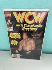Marvel Comics WCW World Championship Wrestling #7 Flipping Issue  1992 In Sleeve picture