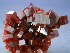 SUPER SHINY CANDY RED VANADINITE CRYSTALS FORMATION, MOROCCO, GLOBE MINERALS picture