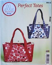 Ellie Mae Designs K235 Misses Totes Bags Sewing Pattern  picture
